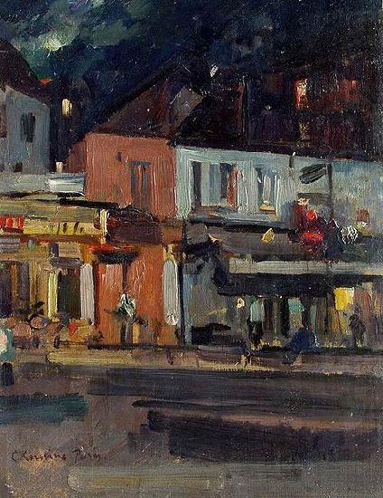 Moon Night, Paris, Konstantin Alekseevich Korovin